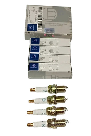 NEU 4x Zündkerzen Original Mercedes C Klasse CLK E Klasse M Klasse