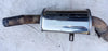 Auspuffanlage Abgasanlage 2 Zoll 63mm Mittel- Endschalldämpfer Opel Commodore A