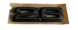 NEU NOS Schriftzug Emblem "2.6" hinten Original Opel Omega A