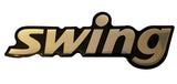 NEU NOS Schrift selbstklebend Swing Emblem Original Opel Kadett E Corsa A