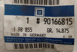 NEU Schloss Sicherheitsgurt vorne rechts Vordersitz Original Opel Ascona C
