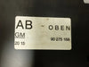Rahmen für Radio Original Opel Senator B 90275168