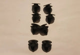 NEU 5 Stück Clips Seitenwandverkleidung Original Opel Kadett E Ascona C Astra F