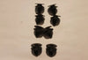 NEU 5 Stück Clips Seitenwandverkleidung Original Opel Kadett E Ascona C Astra F