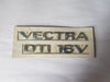 NEU NOS Schriftzug Emblem "Vectra DTI 16V" hinten Original Opel Vectra B Caravan