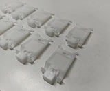 NEU 10 Klammern Clips Steinschlagschutz Schweller Opel Senator B Omega A