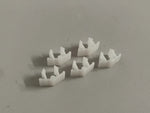 NEU 5 Stück Clips Klemmfeder Chrom Zierleiste Stoßstange Opel Senator B 90349059