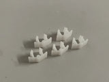 NEU 5 Stück Clips Klemmfeder Chrom Zierleiste Stoßstange Opel Senator B 90349059
