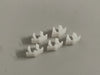 NEU 5 Stück Clips Klemmfeder Chrom Zierleiste Stoßstange Opel Senator B 90349059