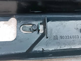 Satz Abdeckung Verkleidung Blende Sitzschienen vorne blau Opel Senator B