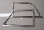 Fensterrahmen Chromrahmen Seitenwandfenster hinten Opel Kadett B Limousine 2TL
