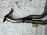 NEU NOS Auspuffrohr Hosenrohr vorne Original Opel Kadett E 2.0 20SEH 129PS