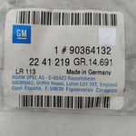 NEU NOS Abdeckung Ablagefach Vordertür vorne links beige Orig Opel Omega B