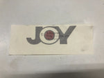 NEU NOS Schriftzug Folie "Joy" grau weiß Vordertür vorne Orig Opel Corsa A CC