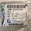 NEU Mutter Bügel Blattfeder Stoßdämpfer Hinterachse hinten Orig Opel Movano B