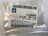 NEU NOS 5 Abdeckkappen Schraubenabdeckungen grau Orig Opel Vectra A B Astra F