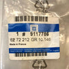NEU NOS Heckscheibenwischerblatt Heckklappe hinten Original Opel Astra G Caravan