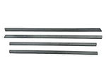 Set Zierleisten mit Dichtung Fensterführung Fensterschachtleisten Opel Senator B
