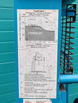 Hochhubwagen manuell Hubwagen Handstapler 1000kg 1t 2,5m Hubhöhe