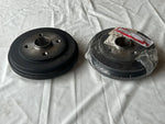 NEU Set 2 Bremstrommeln Trommelbremse Hinterachse hinten Original Opel Agila A
