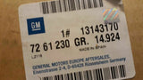 NEU NOS Kopfstütze hinten anthrazit Original Opel Corsa C Meriva A
