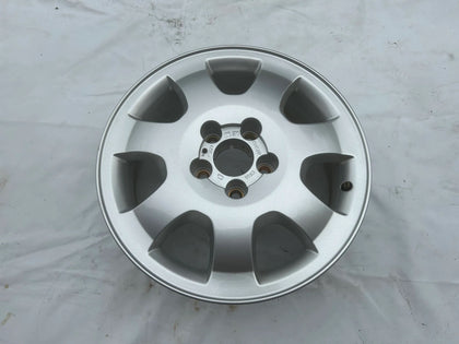 NOS Alufelge 6Jx16 ET44 5-Loch 5x110 SM Silber Original Opel Vectra B