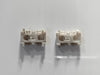 2 Befestigungsklammern Clips Zierleiste Dachrahmen hinten Opel Senator B Omega A