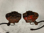 Bremssättel + Halterungen vorne links rechts Original Opel Kadett C 1.0 1.2 OHV