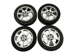 Satz 4 Alufelgen 6,5Jx16 ET50 Original Skoda Octavia II 1Z Barum 205 55 R16 V XL