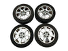 Satz 4 Alufelgen 6,5Jx16 ET50 Original Skoda Octavia II 1Z Barum 205 55 R16 V XL