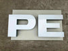 Reklametafel Werbetafel Leuchtschild Schriftzug Opel Autohaus Logo >4Meter Länge