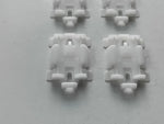 NEU Set 4 x Clip Klammer Zierleiste Heckklappe Seitenwand Opel Vectra B Omega A