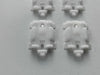 NEU Set 4 x Clip Klammer Zierleiste Heckklappe Seitenwand Opel Vectra B Omega A