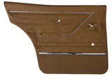 Türverkleidungen Türpappen VR HR HL beige braun Opel Rekord C Commodore A 4TL