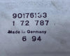 NEU Folie Aufkleber Schriftzung "Manta GT/J" Original Opel Manta B GTJ