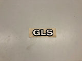 NEU NOS Schriftzug Emblem "GLS" hinten Original Opel Ascona C