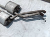 Satz Auspuff Mittelschalldämpfer links rechts Opel Senator B 2.6 3.0 12V