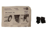 NEU Satz Spritzlappen Schmutzfänger hinten Original Opel Kadett E GSI