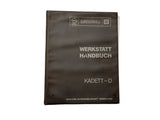 Werkstatthandbuch Reparaturanleitung Original Opel Kadett D 8 / 1979