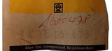 NEU Trommelbremsbeläge Bremsbacken hinten L+R Original Opel Ascona C Kadett D