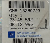 NEU Schiene Flex Organizer Kofferraum Matt Chrom Orig Opel Insignia A Caravan