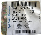 NEU NOS 2x Entlüftungsventile Bremssattel vorne Original Opel Omega B 2.0