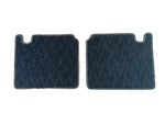 Fußmatten blau blaugrau hinten links rechts Original Opel Senator B