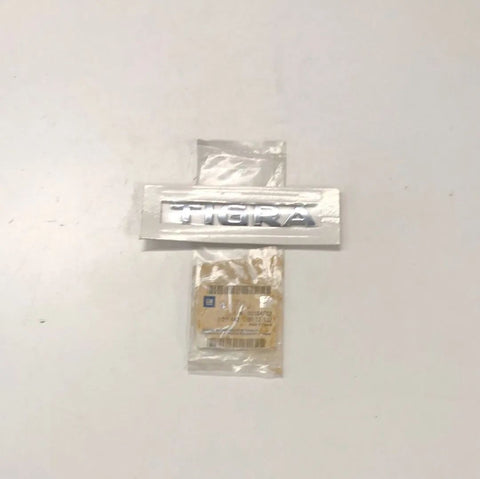 NEU NOS Schriftzug Emblem "Tigra" hinten Original Opel Tigra B