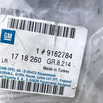 NEU NOS Satz Schmutzfänger Spritzlappen hinten Original Opel Vectra C