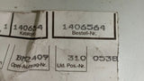 NEU Halter Führungsschiene Stoßstange hinten rechts Original Opel Astra G