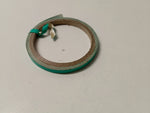 NEU Farbstreifen türkis 7mm für Stoßfängerverkleidung hinten Orig Opel Astra F