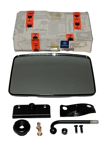 NEU Rampenspielgel Rückspiegel + Anbaumaterial Original Mercedes Truck LKW