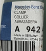 NEU Schelle Auspuffklemme Abgasrohr Original Mercedes Actros MP2 MP3 Axor