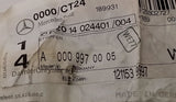 NEU Set Stopfen Kappe Abdeckung Stecker  Original Mercedes A0009970005